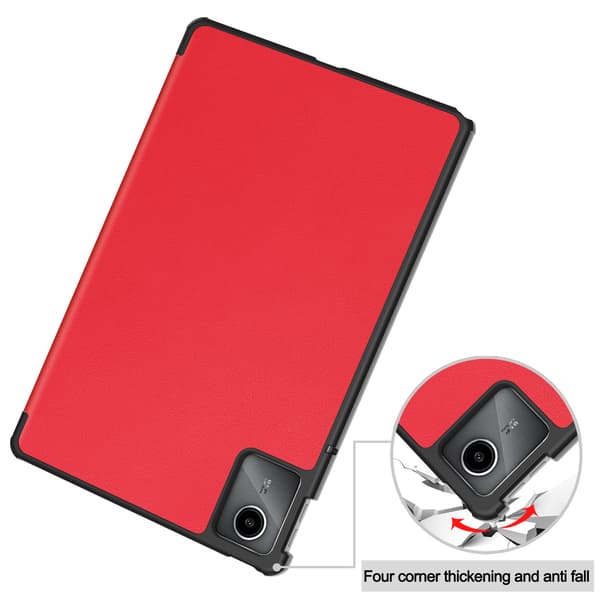 Etui til Lenovo Tab M10 HD (2. generasjon) 10.1 TB-X306X anti-fall (rød)