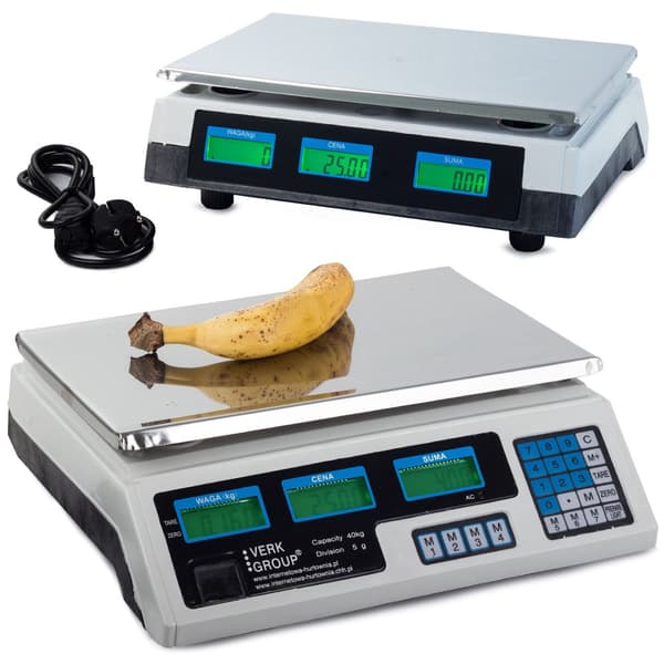 Elektroninen kauppavaaka 40 kg / 2 g 2980