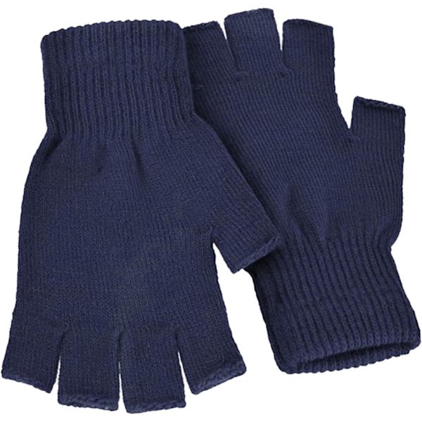 SVARTA TERMISKA FINGERVANTAR -