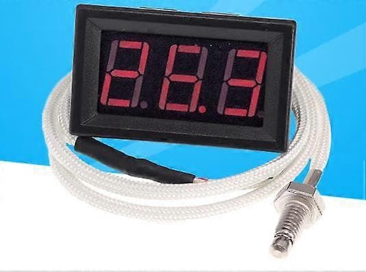 Red K-Type Thermocouple High Temperature Digital Thermometer Industrial Digital Thermometer - 30~800 Degrees