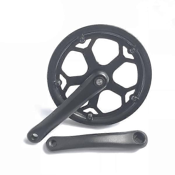 Folding Bicycle Crankset 48t Square Hole 170mm Cnc Crankset Bicycle Crankset Chainring