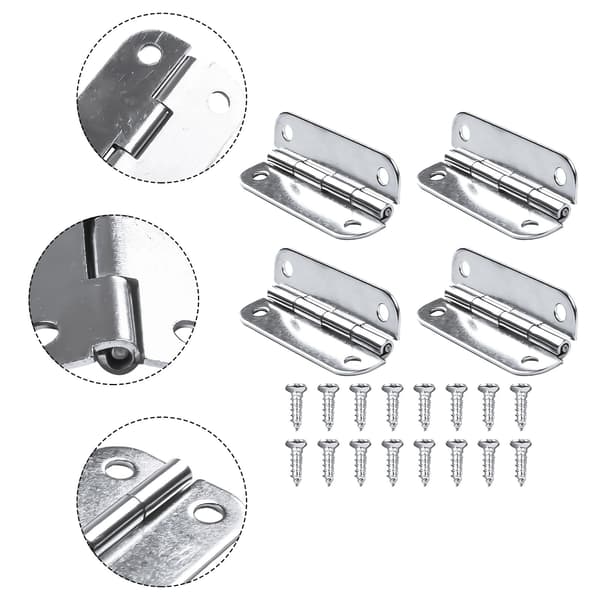4-pack Cooler Latches Stainless Steel Hinges Replacement with Screws for Ice Chests