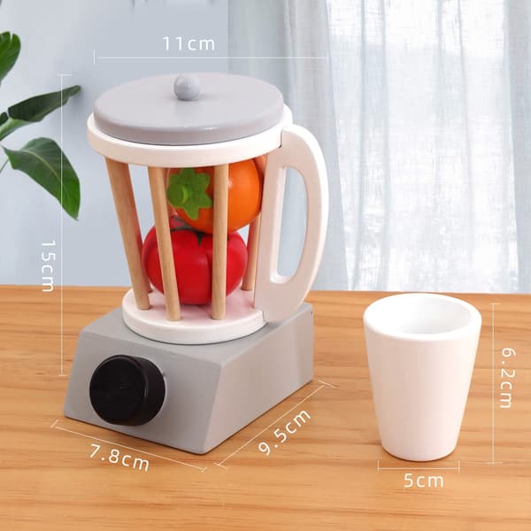 Wooden Toy Kitchen, Play Kitchen, Kitchen Utensils, Toy Set, Juicer