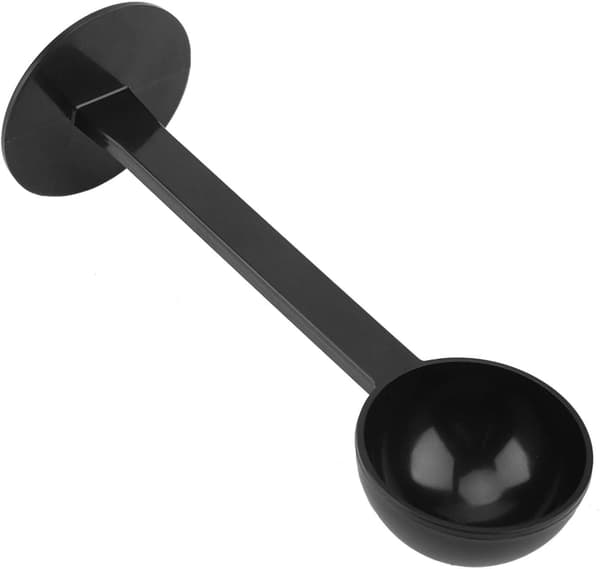 1 Piece Black 2-in-1 Coffee Bean Scoop Coffee Measuring Scoop