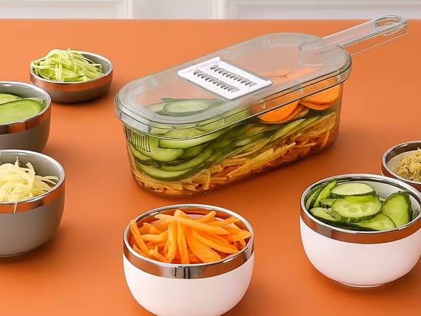 Vegetable Chopper - Grater, Slicer and Chopper 5-in-1 448