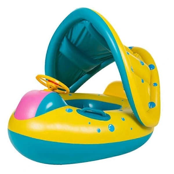 Inflatable Baby Pool Float Chair - Safe Swim Ring for Toddlers