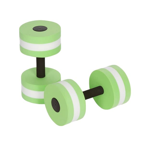 1 pc EVA Water Dumbbell Automatic Floating Foam Dumbbells Green Green Green