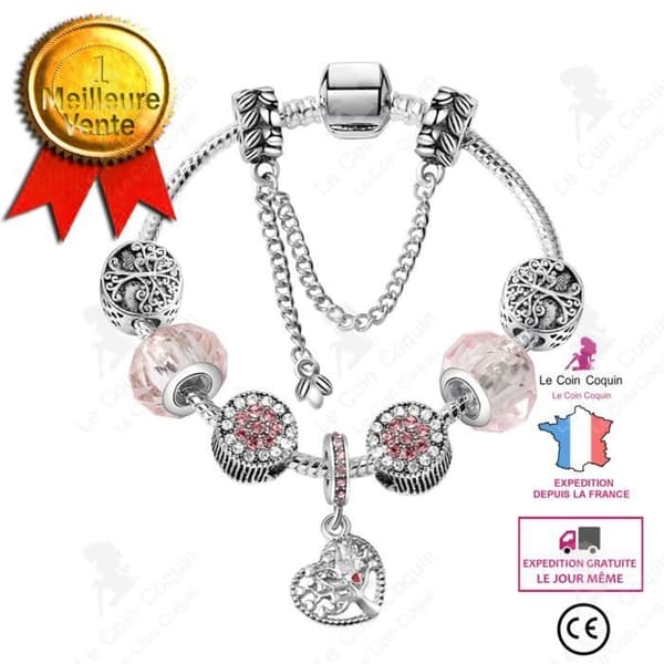 LCC® Armbånd Dameversion 20 cm Gennembrudt Hjerte Valentinsdagsgave