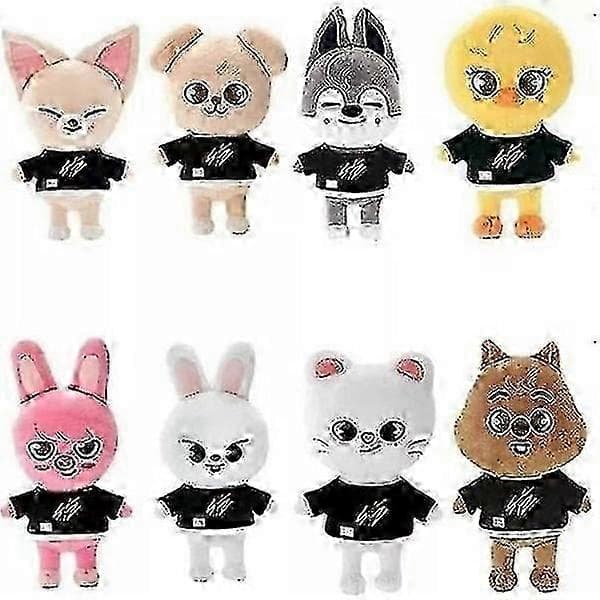 SKZOO Stray Kids 8-delars plyschdockset