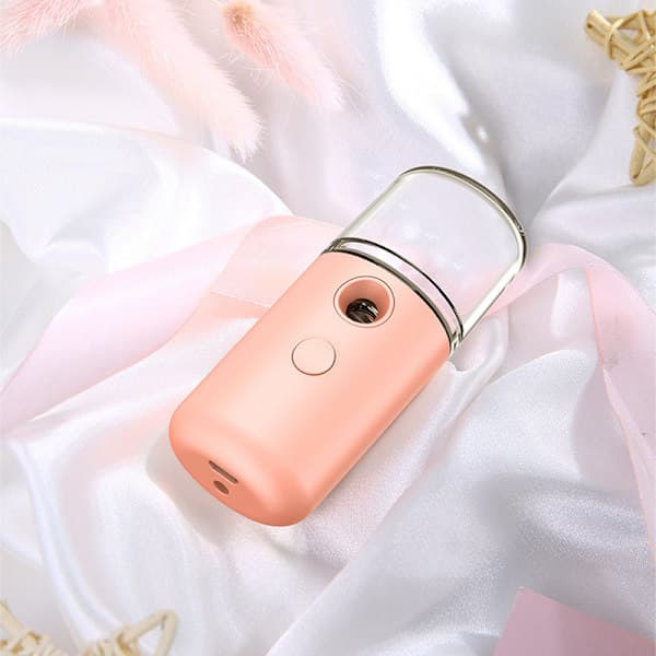 Ansiktsspray Nano Spray Mist Luftfuktare Återfuktande Vatten Bärbar Vit