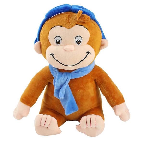 30cm Curious George Apa Söt Plyschleksak Docka 3