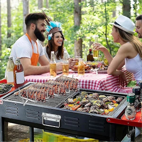 Spareribs Holder, Lågholder Lavet af Rustfrit Stål, Til Madlavning