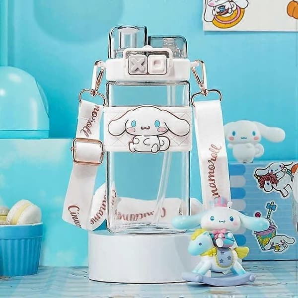 Vattenflaska Muggar Sugrör Kaffemugg Sanrio 520ml - Cinnamoroll