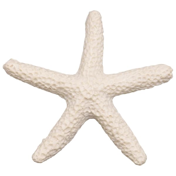 15 Pieces Creamy White Pen Shaped Starfish for Wedding Decoration, Home Decor and Craft Projects