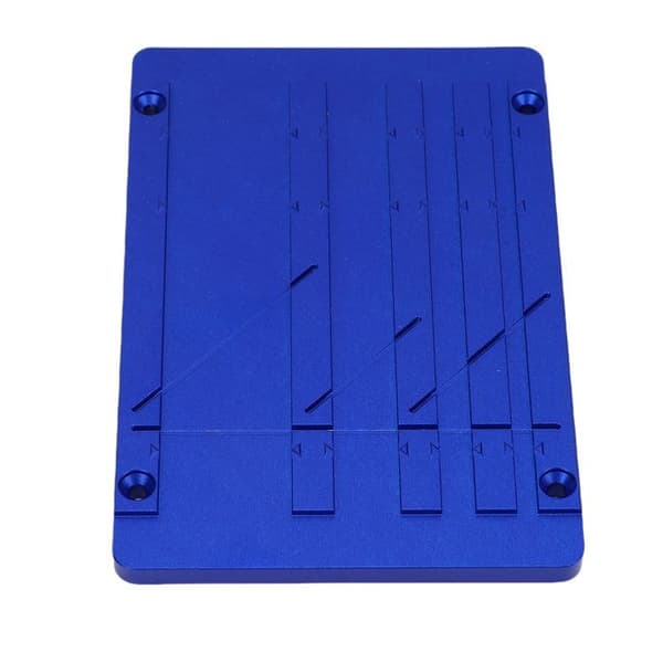 Magnetic Splicing Kit – Aluminum Block, 4 Sizes – CNC Precision – for Revoxsonido – Blue