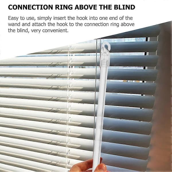 Curtain Rod Pull Rod Blind Opener Window Blind Stick Clear Blind Rod for Window Blinds and Roller Blinds