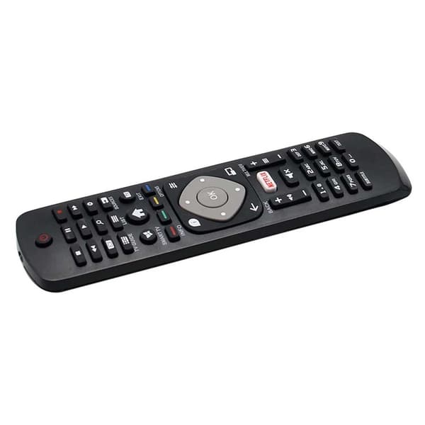 Fjernbetjening Philips Smart TV med Netflix - Universal sort - Perfekt black