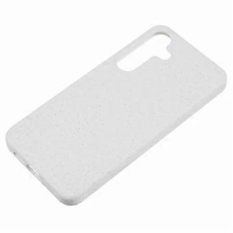 Bulk Purchase Compatible Case for Samsung Galaxy A35 5G Biodegradable Wheat Straw + TPU Eco-Friendly Phone Cover (White)