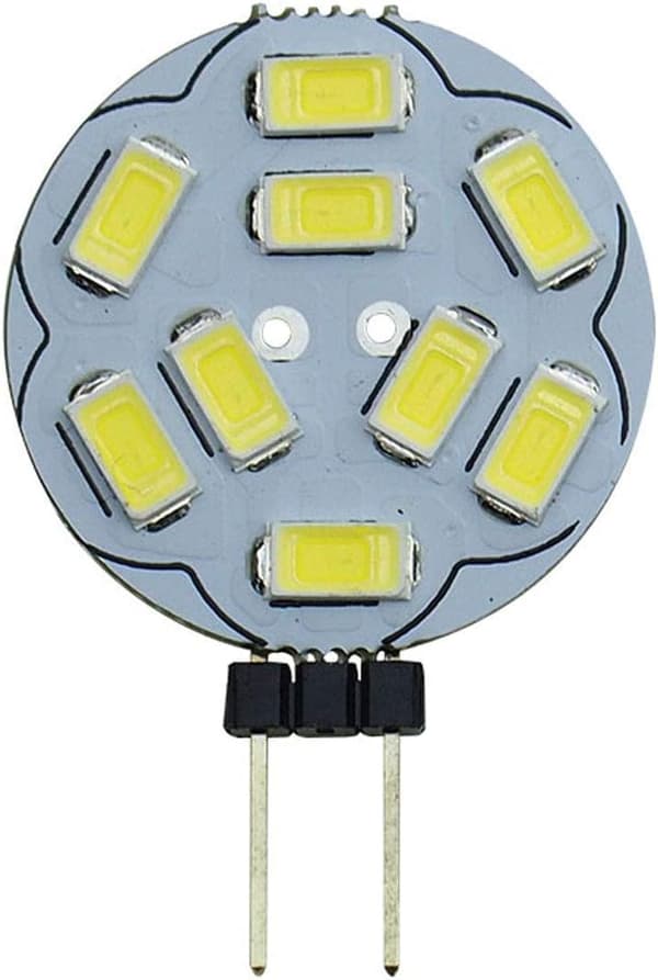 10-pakning G4 LED-lamper 20W 12V AC/DC tosidige halogen-erstatningslamper