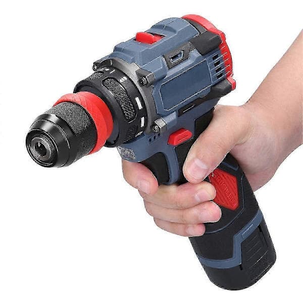 16.8V 2-in-1 Lithium Drill Electric Screwdriver Multifunctional Power Tool 45Nm Torque Brushless Motor