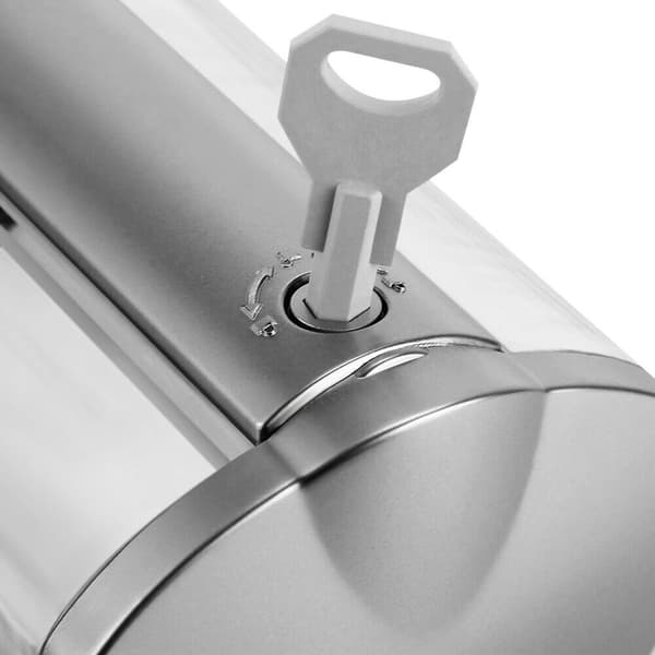 Hengende såpedispenser, 350 ml Silver silver