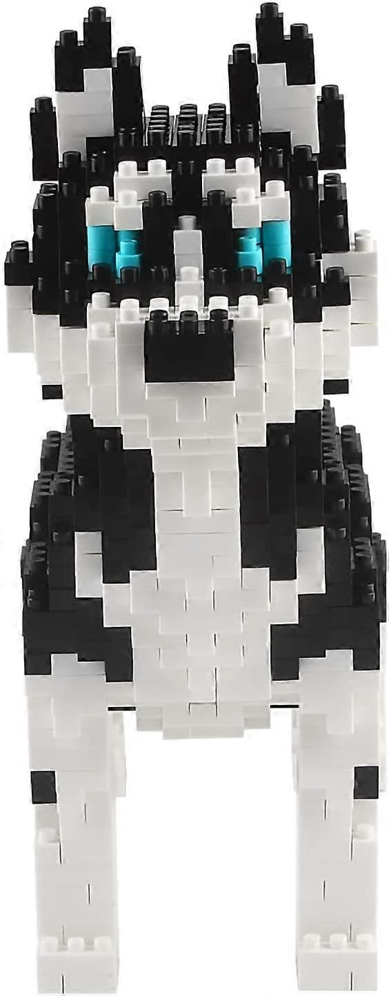 Miniature Dog Blocks, 950 Pieces Kljm-02 (Husky)
