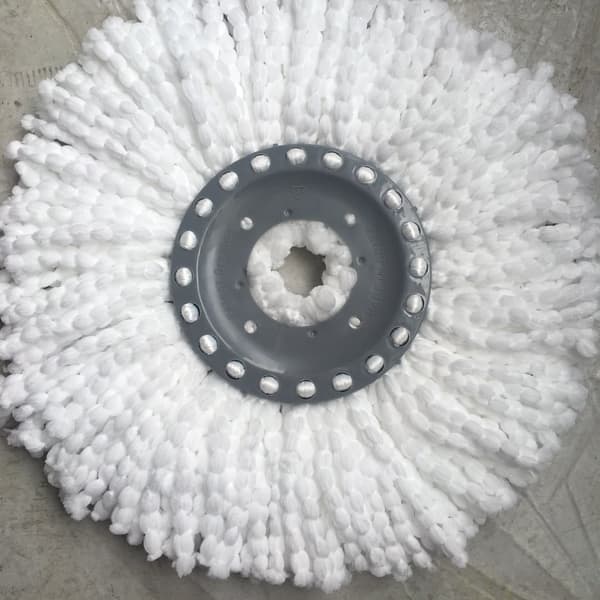4-delt mikrofiber mopphode, rundt erstatningsmopphode