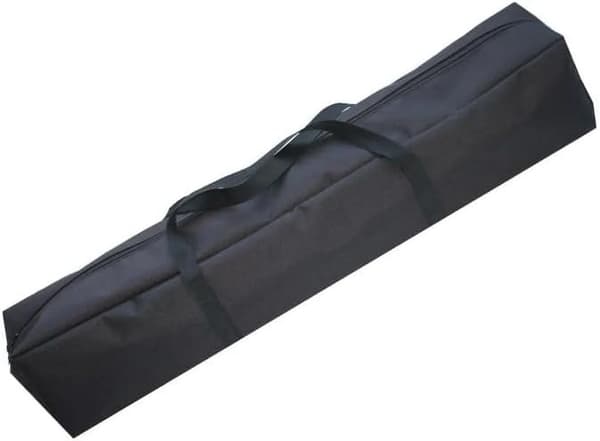 Opbevaringstaske til teltstænger Oxford Vandtæt Stor kapacitet Bæretaske til campingtilbehør Sort 60cm 60cm