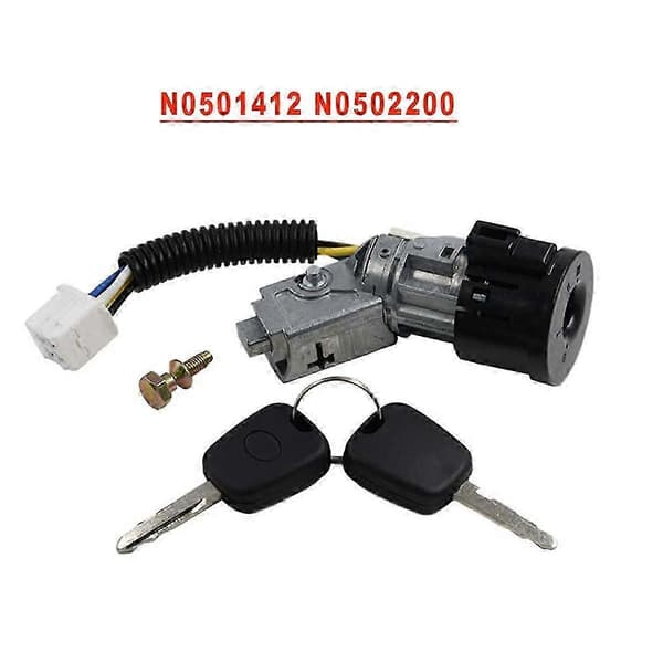 Suitable For 107 C1 N0501412 N0502200 Ignition Lock With 2 Keys [DB]