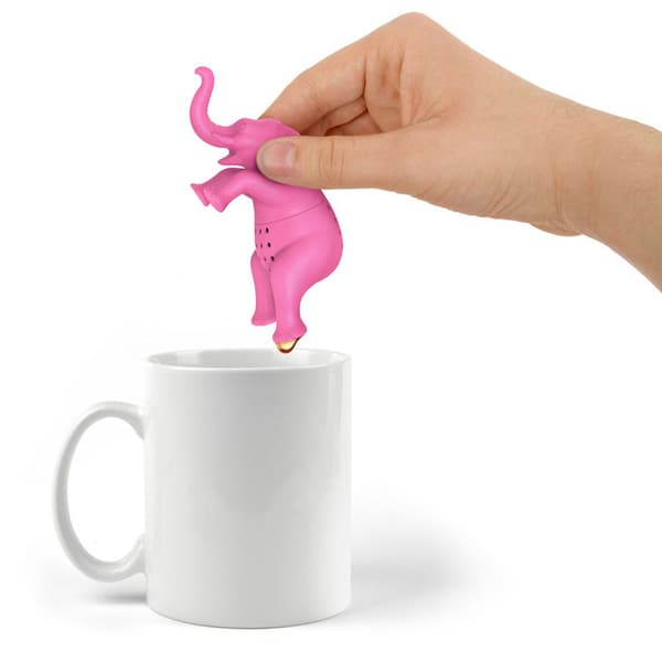 Kreativ Elefant-Teinfuser, Silikone Teinfuser
