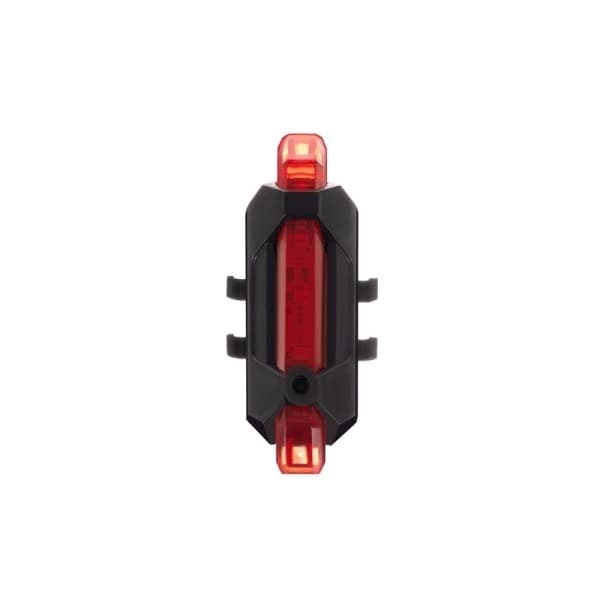2-PAKKA USB-ladattava pyöränvalo eteen ja taakse, musta
