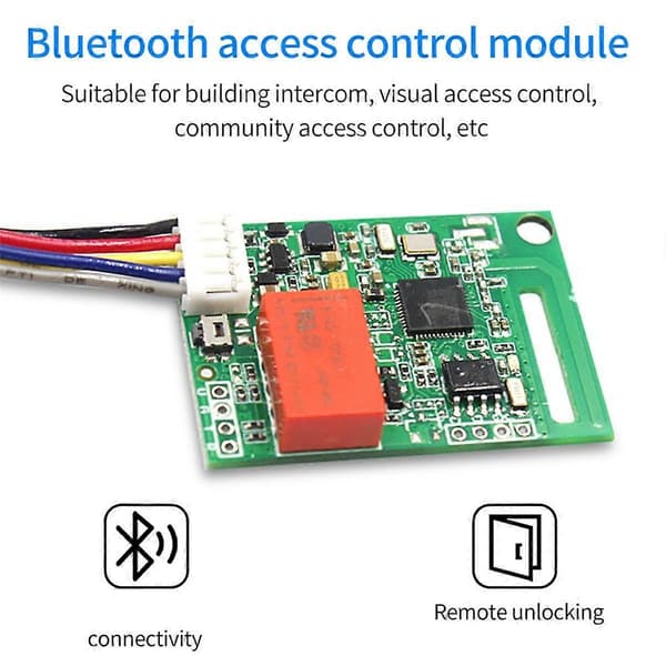 TTLOCK App Remote Electronic Lock Module Card Lock Module Relay Output Door Access Control System (FMY) Green Green