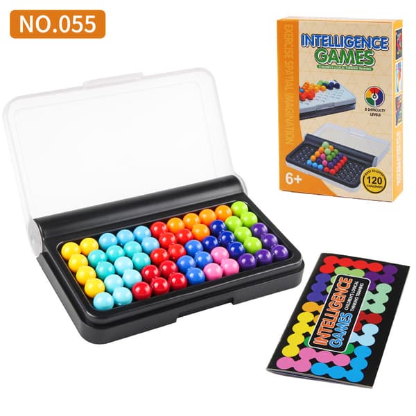 Smart Games - IQ Puzzler Pro, puslespill med 120 utfordringer, 3 spillmoduser, 8+ år A