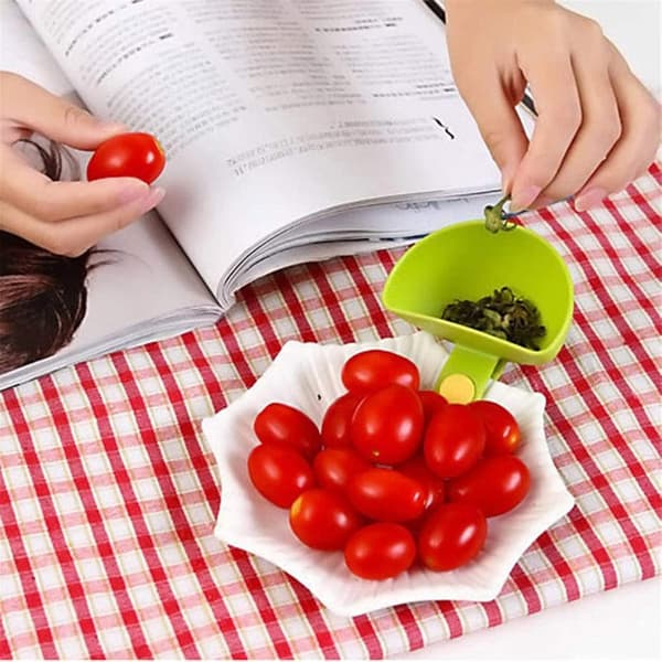 8 stk Dip Clips Dip-holdere for Tomatsaus Salt Eddik Sukker S