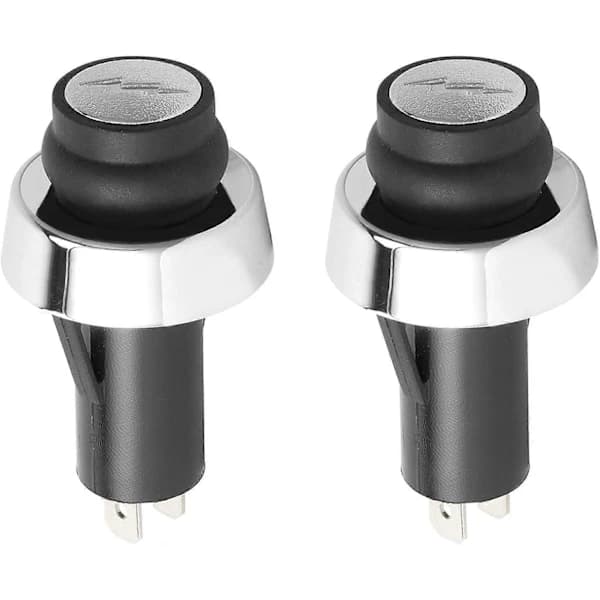 Grill Ignition Button Replacement for Weber Genesis II GS4 and Spirit II E310, Easy Installation, Black Silver