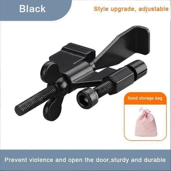 Upgraded Adjustable Portable Door Lock Compatible with Travelers Additional Security and Privacy Door Lock Compatible with