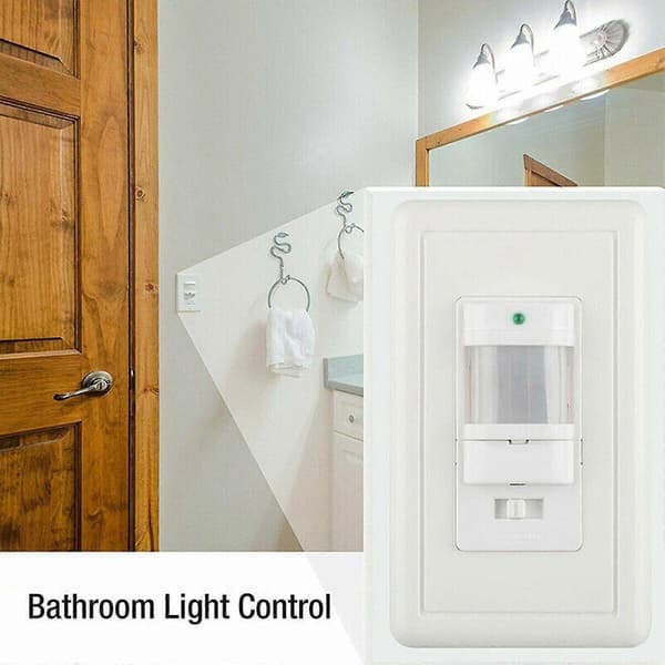 Automatic On/Off Sensor Switch Motion Infrared Pir Presence Absence Wall Light Ft-Perfet