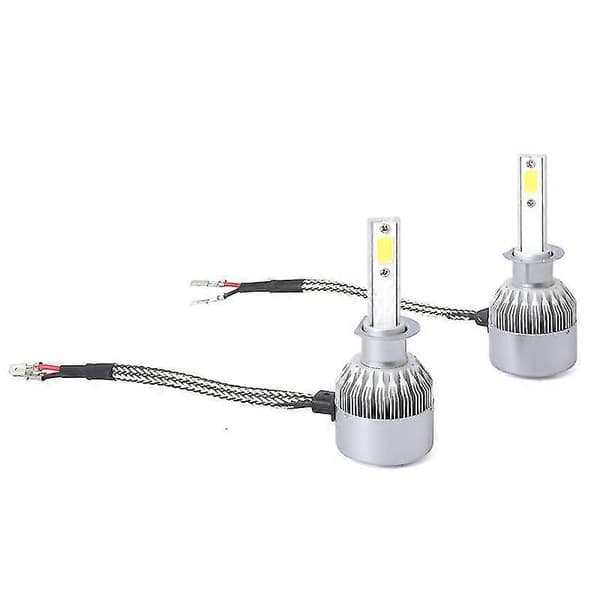 New 2-pack C6 LED Car Kit Cob H1 36w 7600lm Lamps