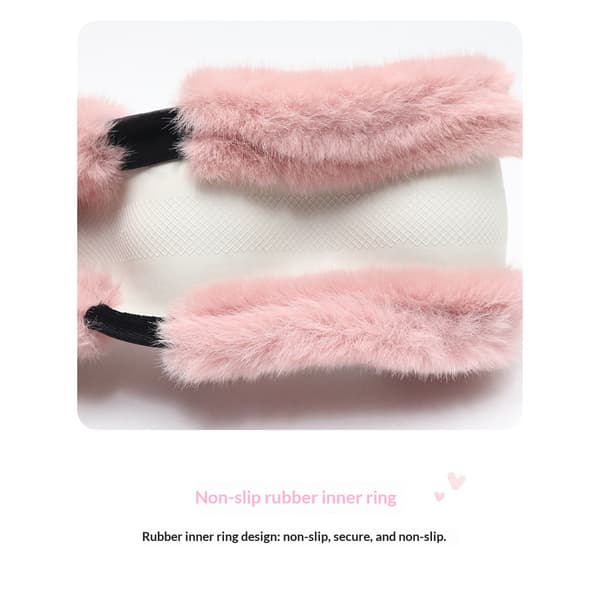 Fluffy mikrofiber plys ratovertræk med bling bling krystal rhinsten til vintervarme