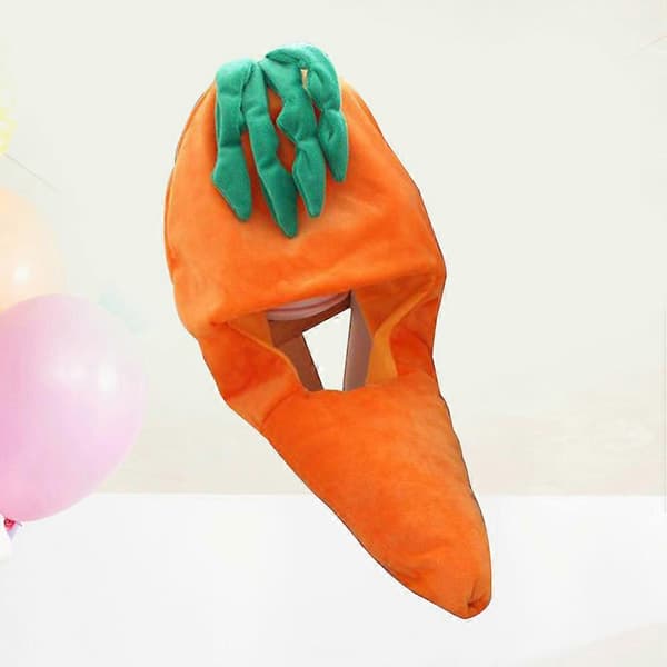 Funny Costume Hat, Funny Carrot Vegetable Hat for Cosplay Halloween Theme Parties