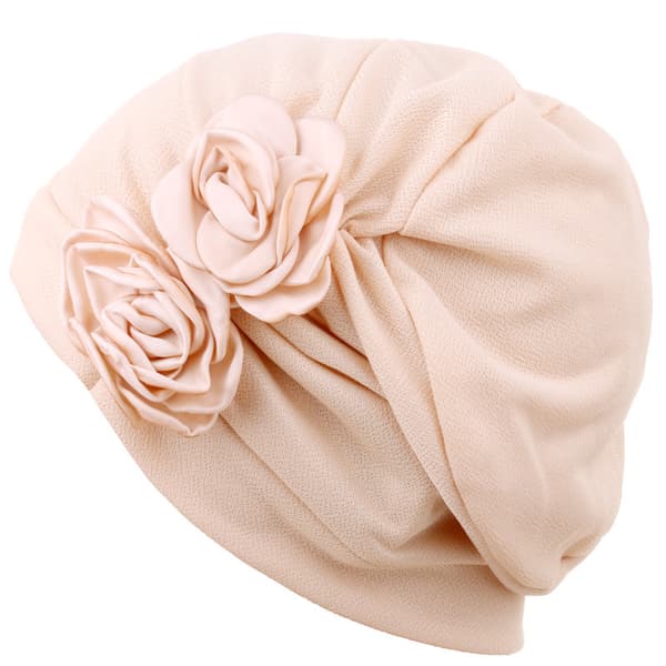 Kjemoluer Hodeplagg for kvinner Turbaner Luer Blomsterhatter Hodeplagg