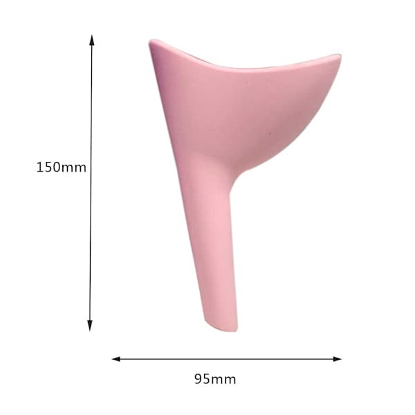 Urinal for kvinner, stående urinal, nødurinal, bærbar for utendørsbruk