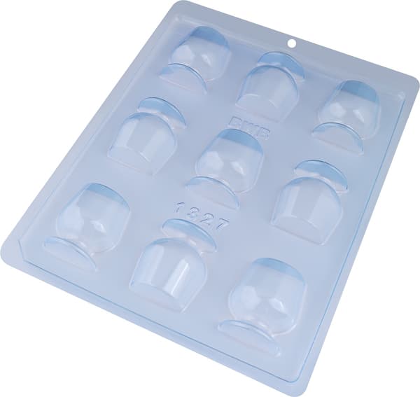 Pralinform Glassjokoladeform - BWB 1327 Transparent transparent