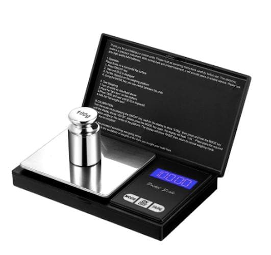 Digitaalinen taskuvaaka, koruvaaka 0,01 - 200g Svart black