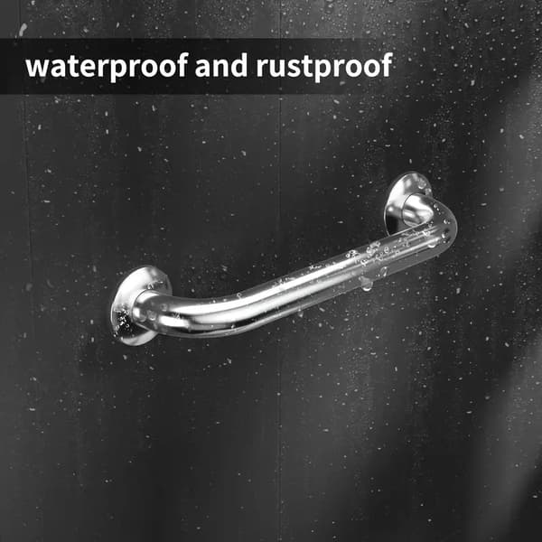 Baderomshåndtak i rustfritt stål 30 cm (11,81 tommer)
