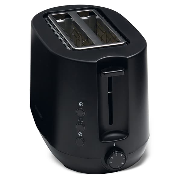Toaster 2 slices 750W Matte Black 1047