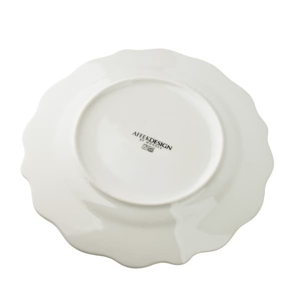 Desserttallerken ISABELLE 21x21 hvit 1 stk