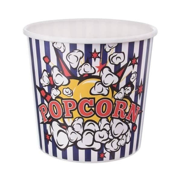 Täydellinen 3,4 litran popcornkulho elokuvailloille popcornkuviolla