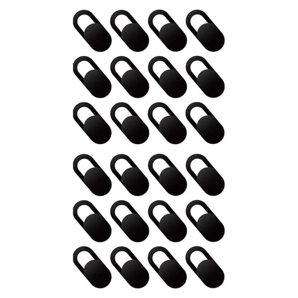 Laptop Slide 24-pack, ultratunn bärbar kameraskydd för , , dator, bärbar dator, , PC