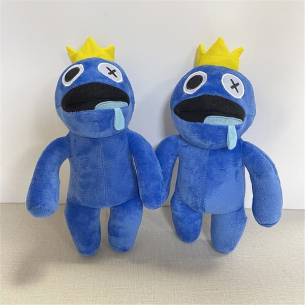 Rainbow Friends Blå Lila Plyschleksaker Docka Barn Presenter Jul - Perfekt blå blue